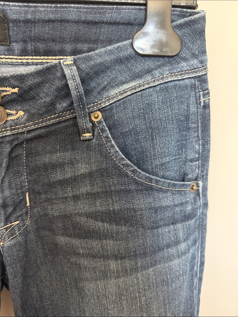 Hudson Jeans Dark Blue Ankle Skinny Jeans-size 26 - Picture 4 of 8